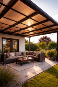 Polikarbonát lemez 10 mm és 16 mm vastagságban terasztetőhöz